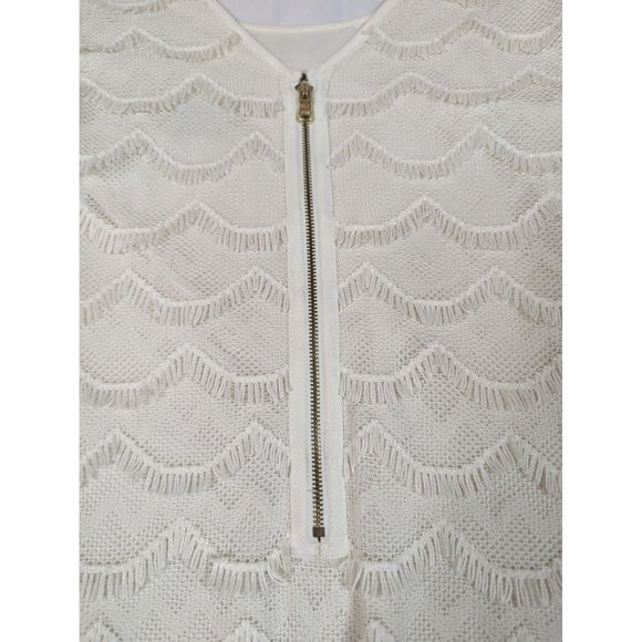 Guess Bodycon Dress 3/4 Sleeve Mini Fringe Dress 2 - Picture 5 of 7